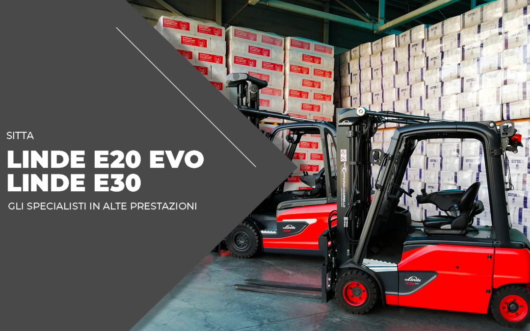 LINDE E20 EVO E LINDE E30 PER SITTA