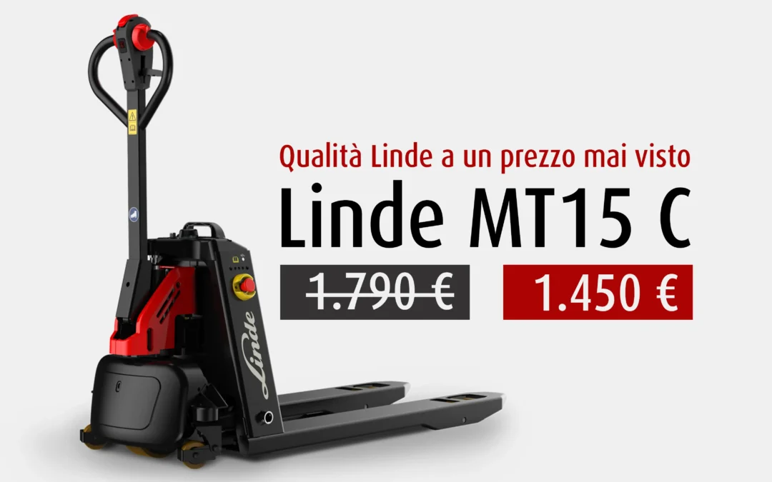 Linde MT 15 C: la qualità Linde a un prezzo MAI VISTO PRIMA
